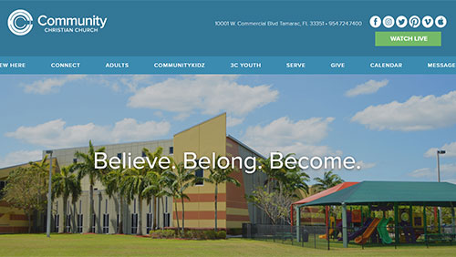 Community Christian Website